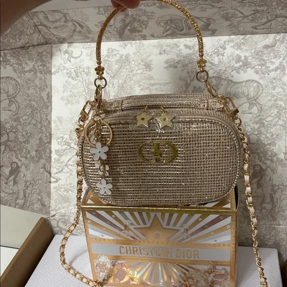 DIOR gold Pouch - Picture 2 of 14